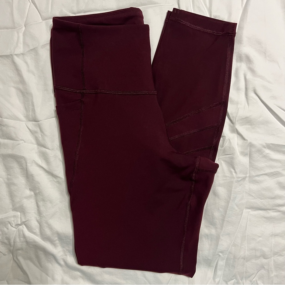 Old Navy Deep Maroon Leggings
